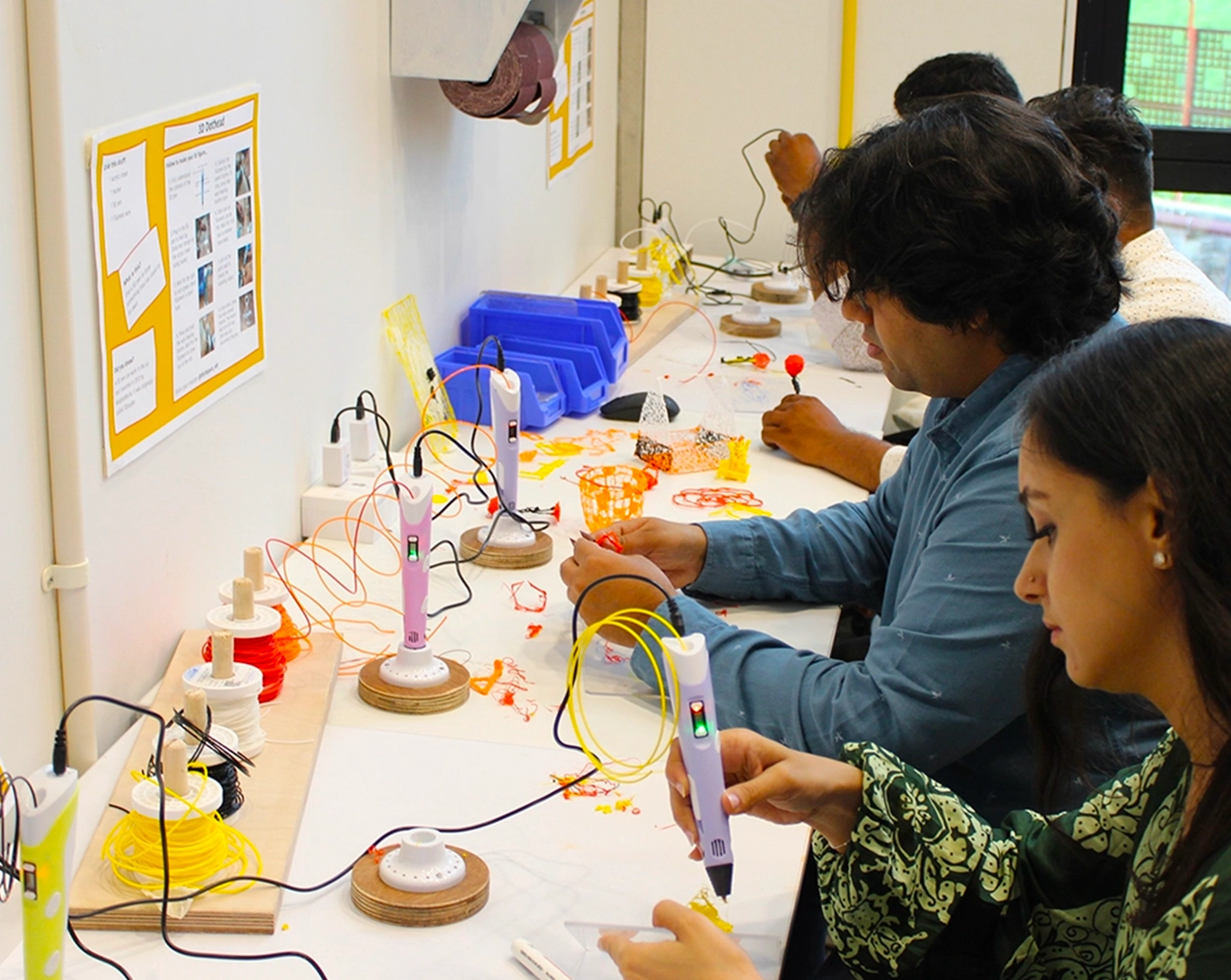 a man playing with kid